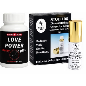 Pachet Spray Stud 100 + Pastile Love Power pe Vibreaza.ro
