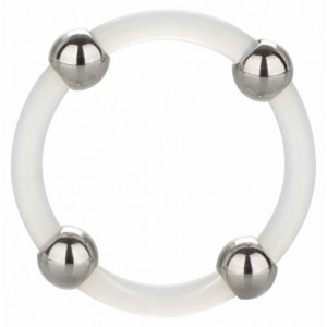 Inel pentru Penis Steel Beaded cu Bile din Oțel