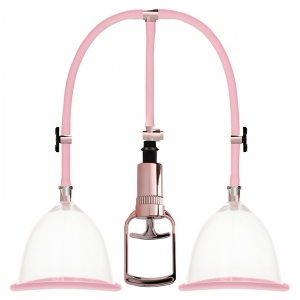 Set Pompă Sâni Medium Rose Gold pe Vibreaza.ro