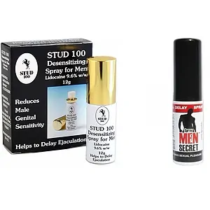 Pachet Spray Ejaculare Precoce Men Secret + Spray Stud 100 Original pe Vibreaza.ro