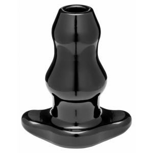 Anal Plug Perfect Fit Double Tunnel Negru pe Vibreaza.ro