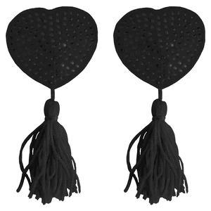 Nipple Tassels Heart Negru Nipple Tassels Heart Negru pe Vibreaza.ro