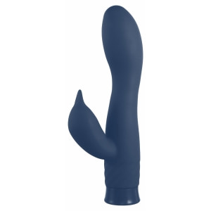 NMC Duo Vibrator 16cm Reîncărcabil 10 Funcții Albastru pe Vibreaza.ro