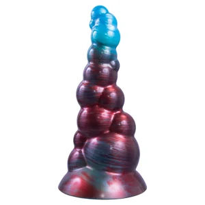 NMC Monster 19 cm – Dildo Din silicon cu Ventuză Multicolor pe Vibreaza.ro