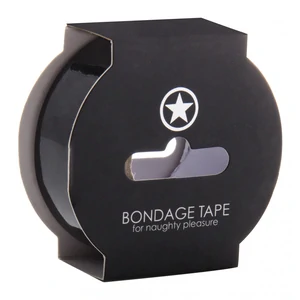 Non Sticky Bondage Tape 17.5m Negru Non Sticky Bondage Tape 17.5m Negru pe Vibreaza.ro