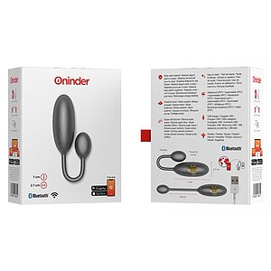 ONINDER Denver — Ou Vibrator Reîncărcabil, silențios Negru