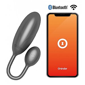 ONINDER Denver — Ou Vibrator Reîncărcabil, silențios Negru pe Vibreaza.ro