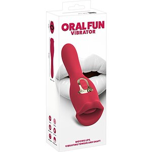 Oral Fun L – Vibrator 2 în 1, 10 Moduri, Reîncărcabil pe Vibreaza.ro