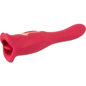 Oral Fun L – Vibrator 2 în 1, 10 Moduri, Reîncărcabil Roz pe Vibreaza.ro