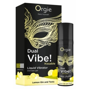 Orgie Dual Vibe Lemon Gin And Tonic Gel pe Vibreaza.ro