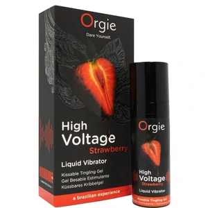 Orgie High Voltage Strawberry - Gel Stimulare pe Vibreaza.ro