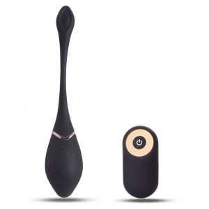 Oul Vibrant Toyz4lovers Reîncărcabil cu Telecomandă Wireless Negru pe Vibreaza.ro