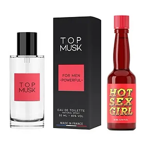 Pachet Afrodisiac Hot Sex Girl 20ml + Parfum Feromoni Top Musk 75ml Pachet Afrodisiac Hot Sex Girl 20ml + Parfum Feromoni Top Musk 75ml pe Vibreaza.ro
