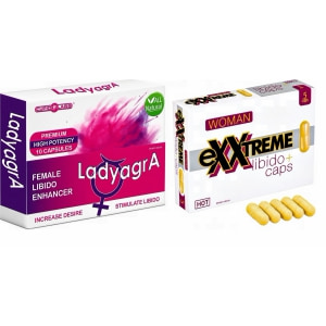 Pachet Capsule Femei eXXtreme Libido Afrodisiac + Pastile Libido Ladyagra pe Vibreaza.ro