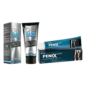 Pachet Cremă Erecție Get Hard + Cremă Potență Penix pe Vibreaza.ro