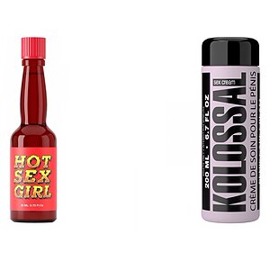 Pachet Crema Marire Penis Kolossal + Afrodisiac Hot Sex Girl 20ml pe Vibreaza.ro