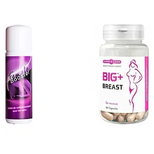 Pachet Crema Marire Sani Female Booster + Pastile Marirea Sanilor Big Breast 60buc pe Vibreaza.ro