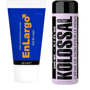 Pachet Cremă Mărirea Penisului Enlargo 100ml + Cremă Mărire Penis Kolossal 200ml Pachet Cremă Mărirea Penisului Enlargo 100ml + Cremă Mărire Penis Kolossal 200ml pe Vibreaza.ro