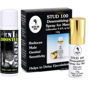Pachet Cremă Pentru Potență Penis Booster 125ml + Spray Stud 100 Original Pachet Cremă Pentru Potență Penis Booster 125ml + Spray Stud 100 Original pe Vibreaza.ro