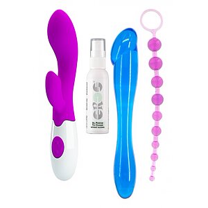 Pachet Explozie de Plăcere: Kit Intens pentru Cuplu pe Vibreaza.ro