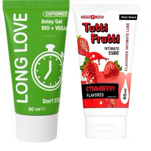 Pachet Gel Ejaculare Precoce Long Love 50ml + Lubrifiant Sex Oral Căpșuni 100ml Pachet Gel Ejaculare Precoce Long Love 50ml + Lubrifiant Sex Oral Căpșuni 100ml pe Vibreaza.ro