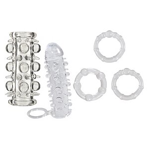 Pachet Intensify: Set Extensie și Inele pentru Plăcere pe Vibreaza.ro