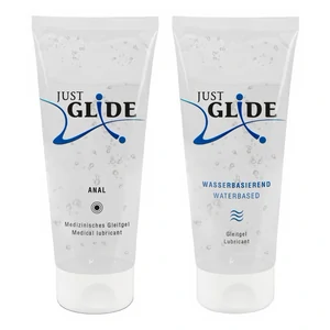Pachet Lubrifiant Just Glide Anal 200ml + Lubrifiant Just Glide Waterbased 200ml pe Vibreaza.ro