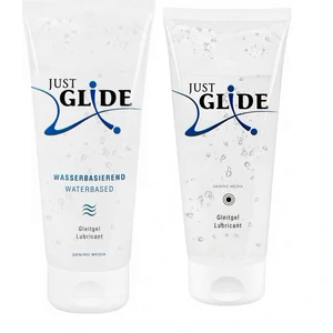 Pachet Lubrifiant Just Glide Anal 200ml + Lubrifiant Just Glide Waterbased 200ml pe Vibreaza.ro