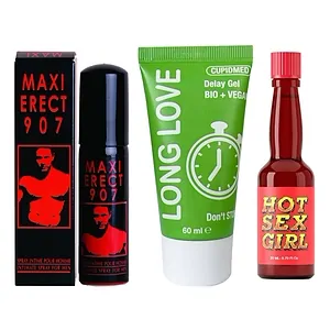 Pachet Maraton: Erecție Maximă și Control Total Pachet Maraton: Erecție Maximă și Control Total pe Vibreaza.ro