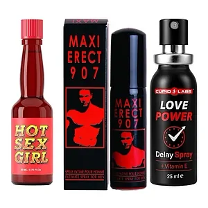 Pachet Maraton Intim: Erecție, Control și Pasiune Pachet Maraton Intim: Erecție, Control și Pasiune pe Vibreaza.ro