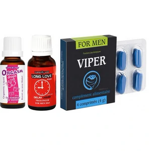 Pachet Pasiune Max: Kit 3-în-1 pentru nopți intense pe Vibreaza.ro