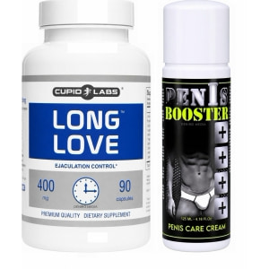 Pachet Pastile Long Love + Cremă Penis Booster pe Vibreaza.ro