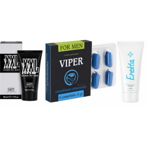 Pachet Putere Max: Kit pentru virilitate instantă pe Vibreaza.ro