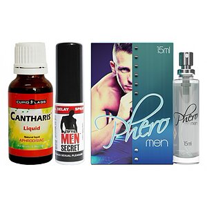 Pachet Putere și Atracție: Kit 3 produse pentru nopți epice pe Vibreaza.ro