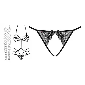 Pachet Seducție Totală: Kit Servitoare și Catsuit Pachet Seducție Totală: Kit Servitoare și Catsuit pe Vibreaza.ro