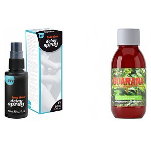 Pachet Spray HOT Delay + Afrodisiac Guarana ZN Special 100ml pe Vibreaza.ro