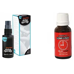 Pachet Spray HOT Delay + Picături Ejaculare Precoce Long Love 20ml Pachet Spray HOT Delay + Picături Ejaculare Precoce Long Love 20ml pe Vibreaza.ro