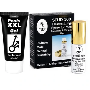 Pachet Spray Stud 100 Original + Gel Mărirea Penisului Mr XXL Gel 50ml Pachet Spray Stud 100 Original + Gel Mărirea Penisului Mr XXL Gel 50ml pe Vibreaza.ro