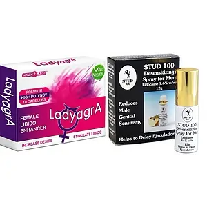 Pachet Spray Stud 100 Original + Pastile Libido Ladyagra 10buc Pachet Spray Stud 100 Original + Pastile Libido Ladyagra 10buc pe Vibreaza.ro