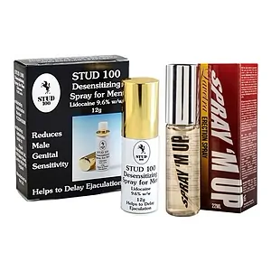 Pachet Spray Stud 100 Original + Spray Erecție Spray M-Up 22ml Pachet Spray Stud 100 Original + Spray Erecție Spray M-Up 22ml pe Vibreaza.ro