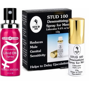Pachet Spray Stud 100 Original + Spray Femei LibidON 30ml pe Vibreaza.ro