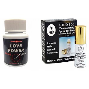 Pachet Spray Stud 100 + Pastile Love Power pe Vibreaza.ro