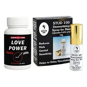 Pachet Spray Stud 100 + Pastile Love Power Pachet Spray Stud 100 + Pastile Love Power pe Vibreaza.ro