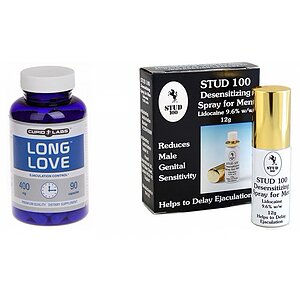 Pachet Spray Stud 100 Și Pastile Long Love pe Vibreaza.ro