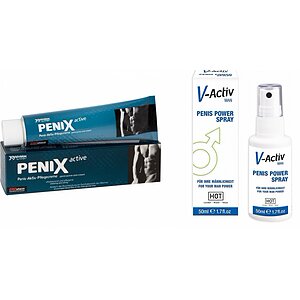 Pachet Spray V-activ Penis Power For Men + Crema Pentru Potenta Penix 75ml pe Vibreaza.ro