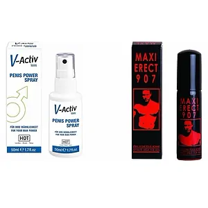 Pachet Spray V-activ Penis Power For Men + Spray Pentru Potență Maxi Erect 907 pe Vibreaza.ro
