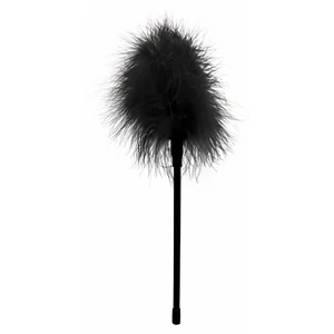 Pămătuf Feather Tickler Negru pe Vibreaza.ro