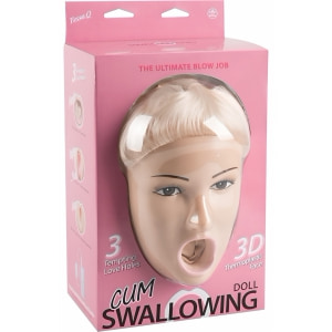 Păpușa Gonflabilă Cum Swallowing Tessa pe Vibreaza.ro