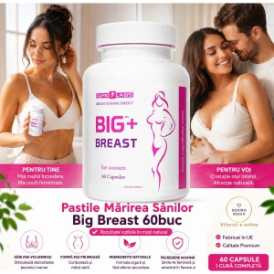 Capsule Big Breast pentru Mărirea Sânilor 60buc