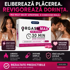Capsule Orgasm Max Women pentru Excitare 2 capsule